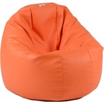 PUFRELAX Пуф 330л. , Relaxo XL - Orange, Еко кожа, Пълнеж от Полистиролни перли, 8113 (PUF-G-RXL-ML-OR) - topmarket