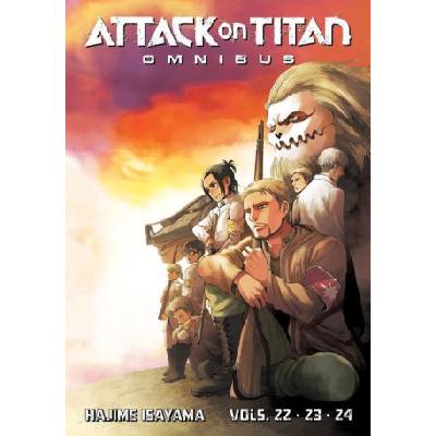 Attack on Titan Omnibus 8 Vol. 22-24