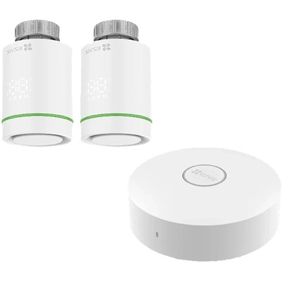 EZVIZ Комплект EZVIZ CS-T55-A3-A Gateway и 2 смарт термостата (CS-T55-A3-A(kit))