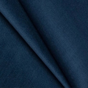 Velúrová poťahová látka Velluto 11, farba modrá, metráž 145 cm
