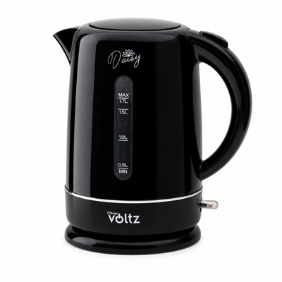 Voltz Електрическа кана Oliver Voltz Daisy OV51230W, 2200W, 1.7 л, Автоматично изключване, Черeн (OV51230W black)