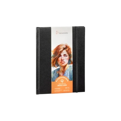 HHM Akvarelová kniha Deckle Edge 100% bavlna 10 3x15 3cm Portrait