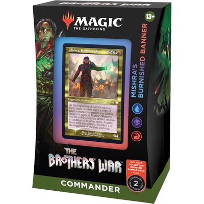 Wizards of the Coast Magic The Gathering Brothers' War Commander Mishra's Burnished Banner