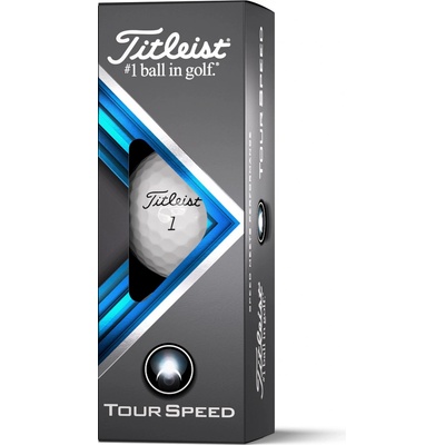 Titleist Tour Speed 2022 bílé 3 ks