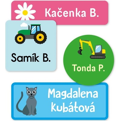 Mama Labels Nažehlovací jmenovky na oblečení pro děti – Zbozi.Blesk.cz