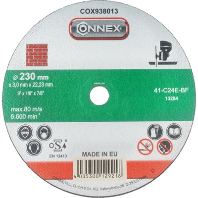 3M Connex Řezný kotouč kámen 230 mm COX938013