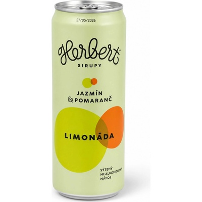Herbert limonáda Jazmín & Pomaranč 330 ml