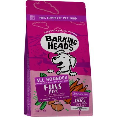 Barking Heads All Hounder Fuss Pot Duck 2 kg