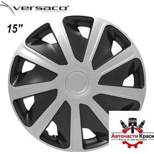 Versaco Тасове за джанти 15'' Craft Silver BC (56120) - avtochastikrasi