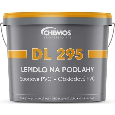 Chemos speciální disperzní lepidlo na vinylové dílce, PVC sportovní podlahy DL 295 12 kg
