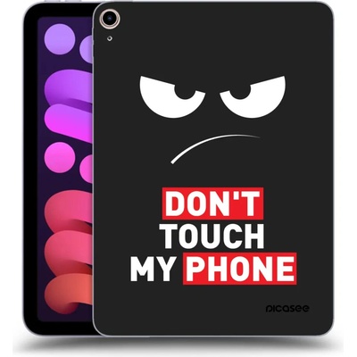 Picasee silikónový čierny obal Apple iPad mini 2021 6. generace Angry Eyes Transparent