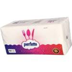 Perfetto Салфетки Perfetto, бели, 33х33 см, 1 пласт, 500 бр (6434567890999)