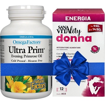 Natural Factors Промо Пакет 4 Женско здраве - Вечерна Иглика масло с подарък | Natural Factors (77257)