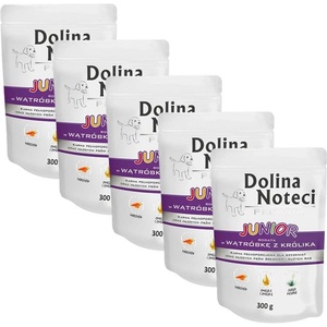 Dolina Noteci Долина Нотечи Премиум Джуниор Богат С Кролешки Черен Дроб 5 x 300 г