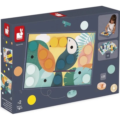 Janod Дървена мозайка Janod (J08277)