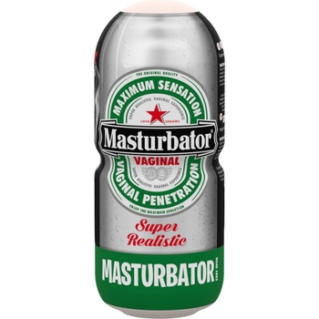 Alive Masturbator Heineken Vagina