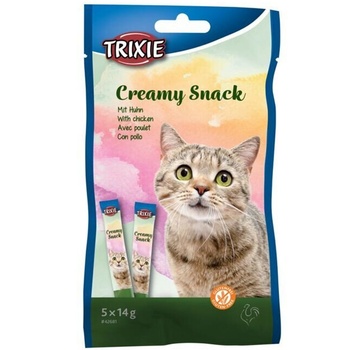 TRIXIE Cat Creamy Snack - пиле 5 x 14 г
