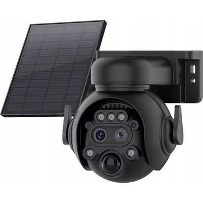 Fotopasca otočná kamera 6MP 12x zoom GSM LTE solárna na SIM kartu