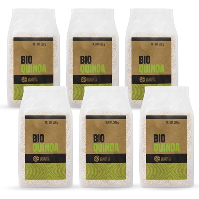 GymBeam VanaVita БИО Киноа 6 x 500 g