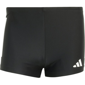 Adidas Мъжки бански слипове adidas 3 Stripes Bold Boxer Swim brief - Black / White - размер 4 (050-1832-0113)