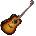 LÂG GUITARS Tramontane 118 T118D Brown Shadow