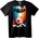 NOONEBRAND Тениска Усмивка на Клоунски Нос - 2XL, Black
