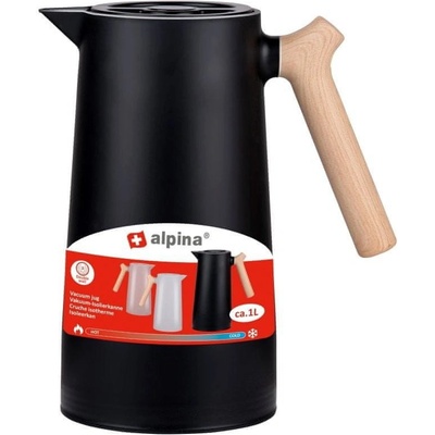Alpina Termoska servírovací černá 1 l