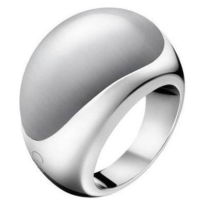 Calvin Klein oceľový prsteň s kameňom Ellipse KJ3QWR0201