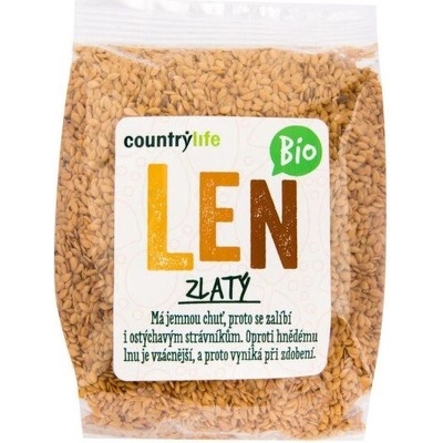 Country Life Len zlatý BIO 300 g