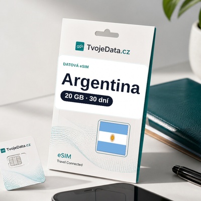 eSIM Argentina 20 GB / 30 dní - Argentina CKH858