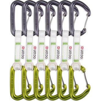 Ocún Комплект примки OCÚN Hawk QD Wire BIO-DYN 6-pack green
