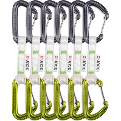 Ocún Комплект примки OCÚN Hawk QD Wire BIO-DYN 6-pack green