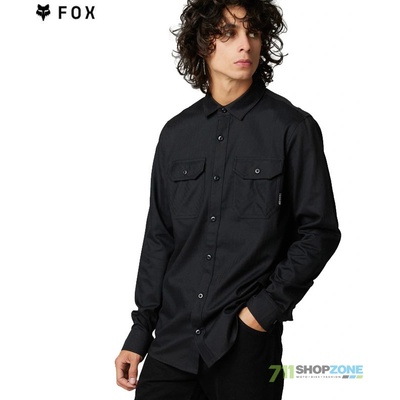 Fox Assembly Line Flannel pánská košile black