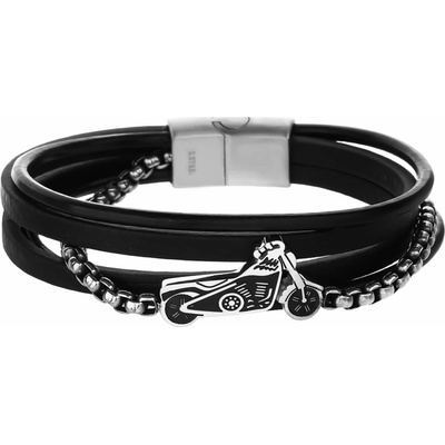 Jan Kos jewellery Kožený náramek STA-6911/SN22