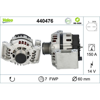 Alternátor VALEO 440476