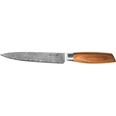 G21 nôž Gourmet Damascus 18 cm rukoväť zebrawood
