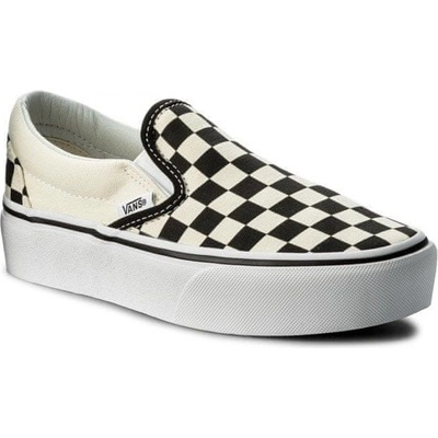 Vans Classic Slip-On blk&whtchckerboard/wht – Zbozi.Blesk.cz