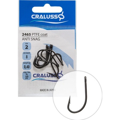 CRALUSSO ANTI SNAG S PTFE POVRCHOM Sivá TEF Coated veľ.4 1ks