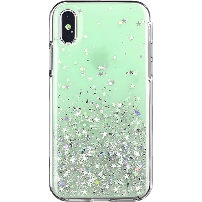 Wozinsky Силиконов калъф Wozinsky Star Glitter за Apple iPhone XR - Зелен KP9943 (9943)