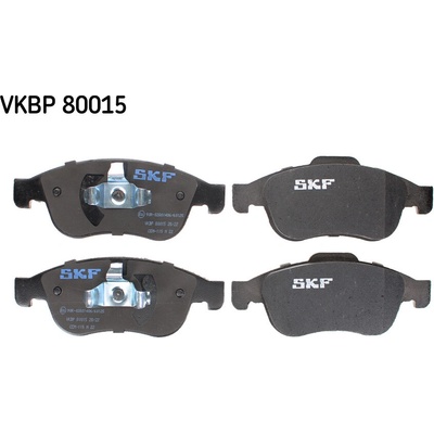 Sada brzdových platničiek, vždy 4 kusy v sade SKF VKBP 80015 (VKBP80015)