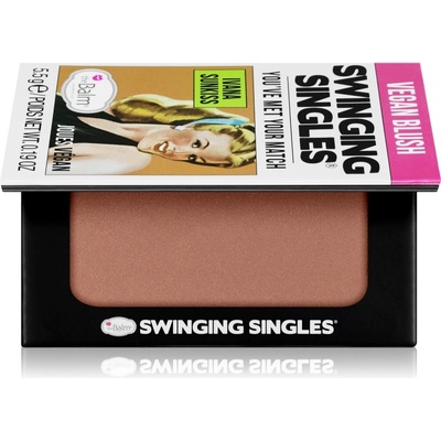 theBalm Swinging Singles Blush компактен руж цвят Ivana Sunkiss 5.5 гр
