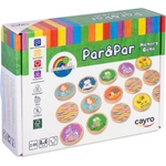 Juguetes Cayro Дървена игра за памет Par & Par - Детска (C848)
