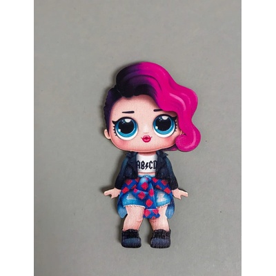 Loranc Магнит за торта - LOL Rock doll