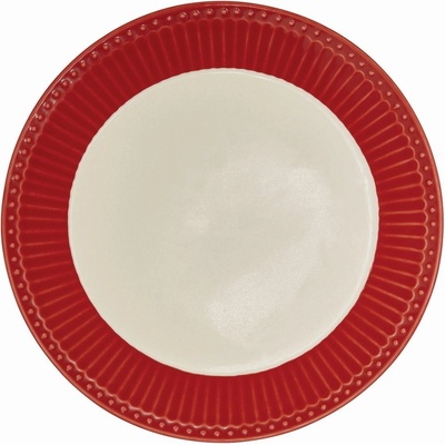 GREEN GATE Dezertný tanier Alice Red 22 cm