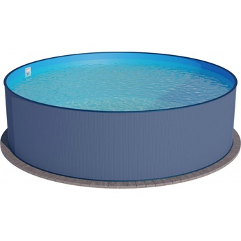 Planet Pool 4,5 x 1,2 m antracit / blue