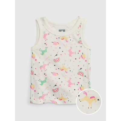 GAP Бебешки потник Mix & Match GAP GAP | Byal | Момичешки | 74-80