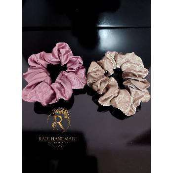 Radi handmade Скрънчи светло виолетово и бежаво (683)