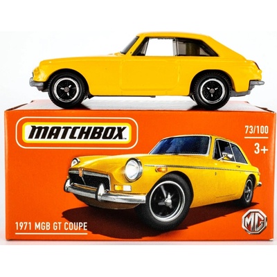 Matchbox Toys Auto 1971 MGB GT Coupe