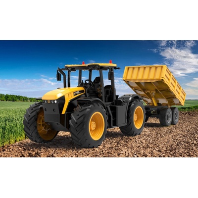 Double Eagle RC traktor JCB Fastrac 4220 s valníkem