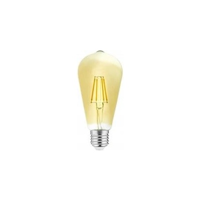 GTV LED VINTAGE FILAMENT, A-G, ST64, 3000K, E27, 4,0W, AC220-240V, 360°, 300lm, 44mA